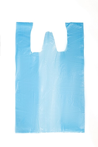 Garbage bag with handle